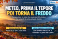 Meteo, alta pressione e poi aria fredda